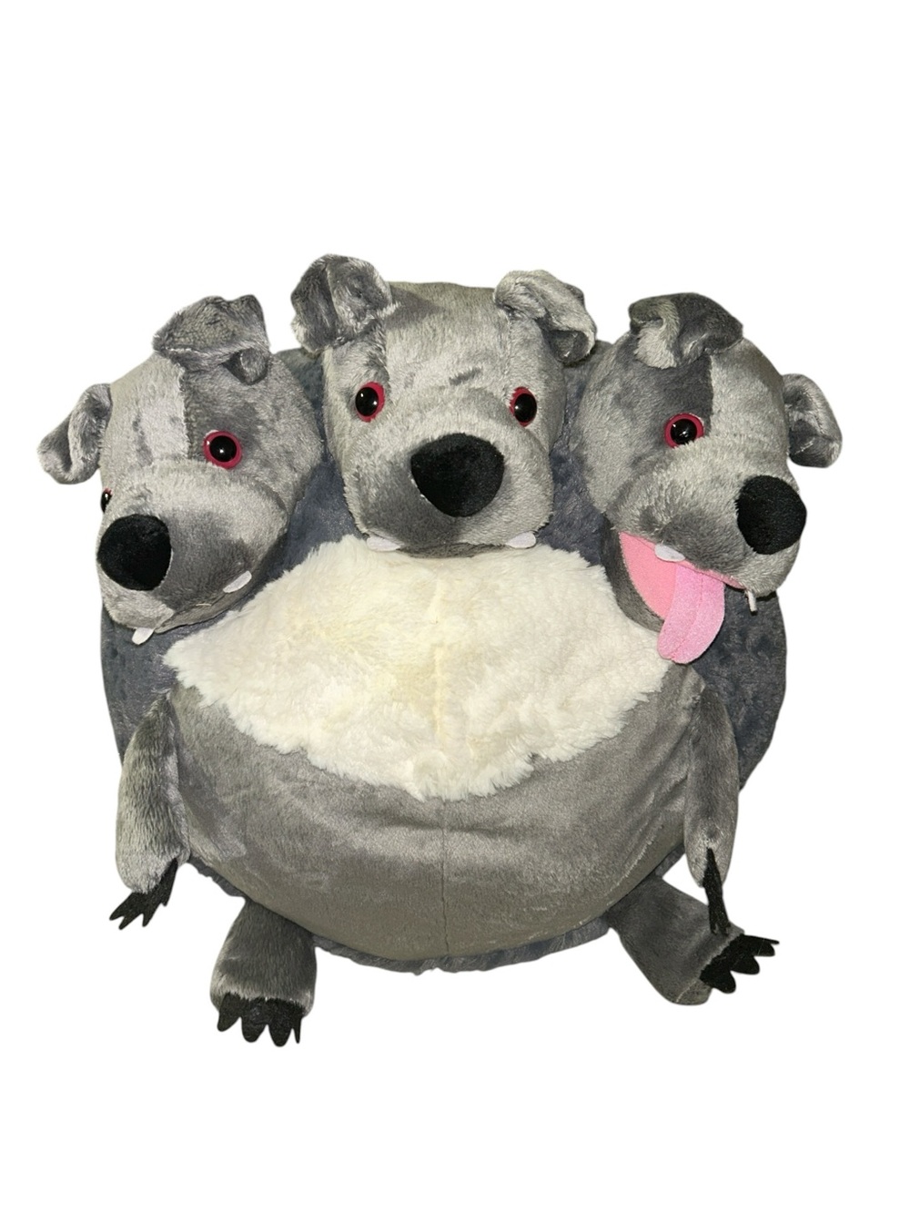 Squishable Cerberus 3 Head Dog 15" 2016 Hound of Hades Plush Stuffed Myth